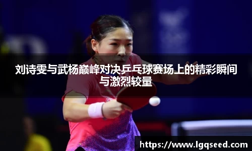 刘诗雯与武杨巅峰对决乒乓球赛场上的精彩瞬间与激烈较量