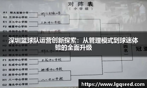 深圳篮球队运营创新探索：从管理模式到球迷体验的全面升级